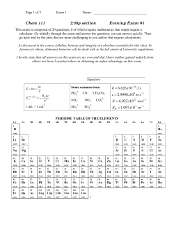 Exam 1a