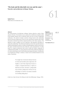 Paper - Space Syntax Network