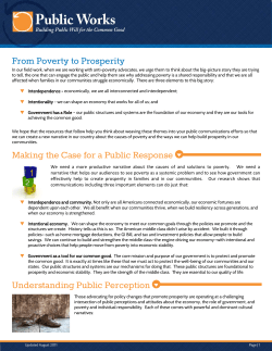 From Poverty to Prosperity