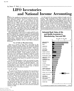 LIFO Inventories and National Income Accounting