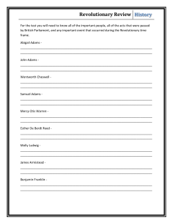 Revolutionary Review