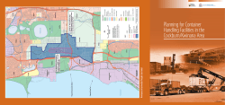 Planning for Container Handling Facilities in the Cockburn/Kwinana