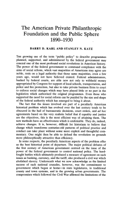 The American Private Philanthropic Foundation