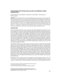 783 RADIOCARBON AND TRITIUM LEVELS ALONG THE