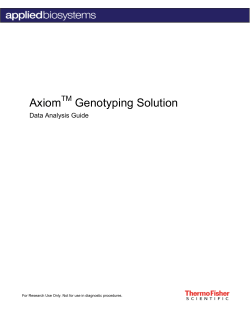 Manuals - Thermo Fisher Scientific