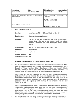 Final 154-192 Bruce Road - Committee and Member Services