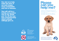 Please can you help me? - Australian Veterinary Association