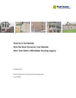 - Pratt Center for Community Development