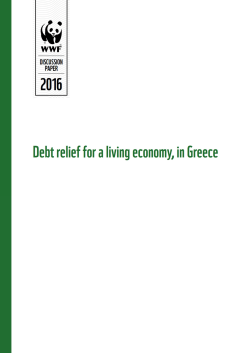 Debt relief for a living economy in Greece