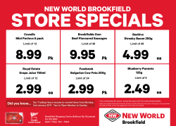 8.99 Pk 9.95 Pk 4.99 ea 2.99 ea 2.99 Pk 2.49 ea