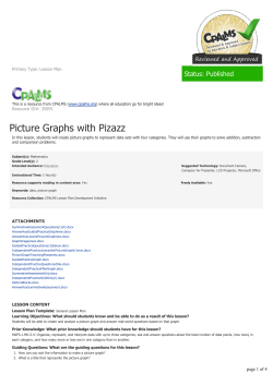 Picture Graphs with Pizazz