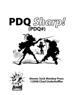 PDQ - Atomic Sock Monkey Press