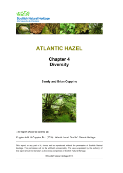 Chapter 4 - Scottish Natural Heritage