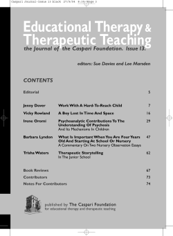 Caspari Journal-Issue 13 black