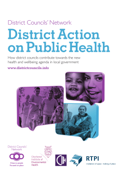 District Action on Public Health