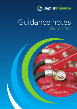 ECC Church Fire GN - Baptist Insurance