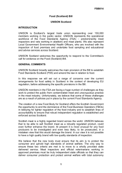 FSB014 - UNISON Scotland