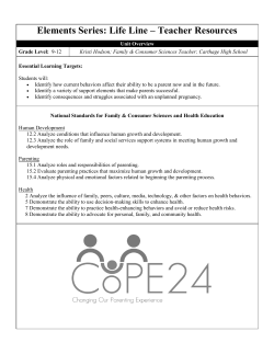 Elements Series: Life Line &ndash; Teacher Resources