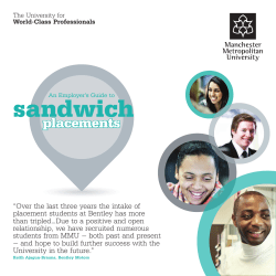 sandwich - Manchester Metropolitan University