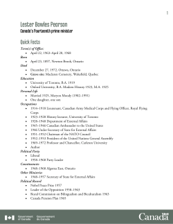 Lester Bowles Pearson