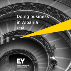 Doing business in Albania