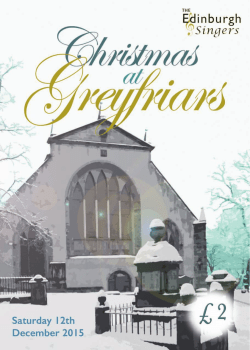Christmas at Greyfriars, Christmas 2015