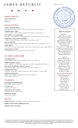 Brunch - James Republic