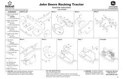 John Deere Rocking Tractor
