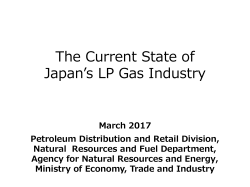 The Current State of Japan`s LP Gas Industry