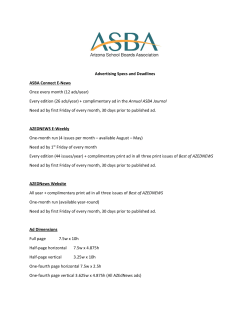 Review the Advertising Specs