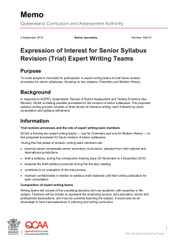 (Trial) Expert Writing Teams