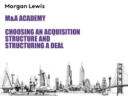 Basic Forms of Acquisition