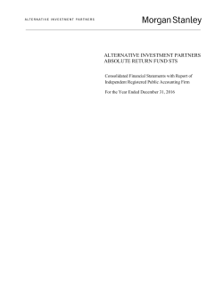 Alternative Investment Partners Absolute Return