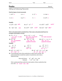 Chapter 11.1 Practice G and K Keys