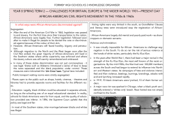 8.4 Knowledge Organiser (US Civil Rights)