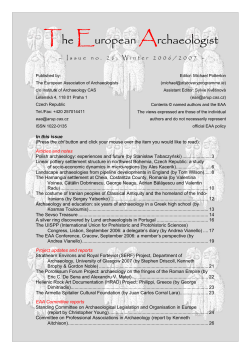 PDF - European Association of Archaeologists
