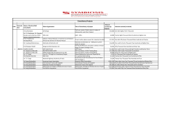 Consultancy Projects