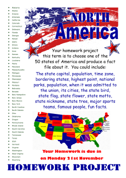 America Homework