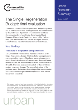 Urban Res Sum 25 - Department of Land Economy