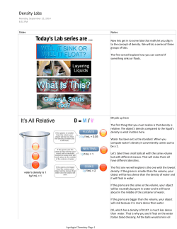Density Labs - Virtual Homeschool Group