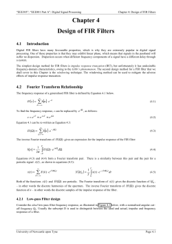 Chapter 4 - Newcastle University Staff Publishing Service