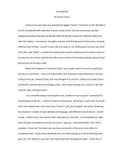 Common app draft - Gilda`s Club Louisville