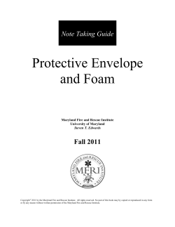 Protective Envelope and Foam