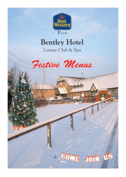 Christmas Brochure 2017