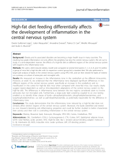 High-fat diet feeding differentially affects the development of
