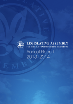 - ACT Legislative Assembly