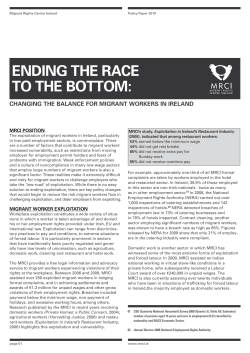 Ending the Race to the Bottom