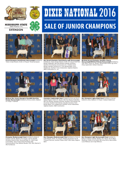 Grand Champion Goat/Champ Heavyweight Exhibited by Triston