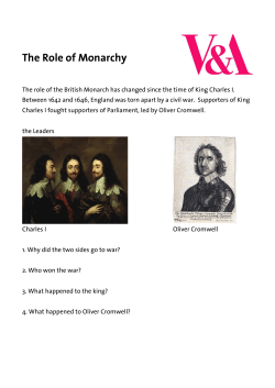 The English Civil War