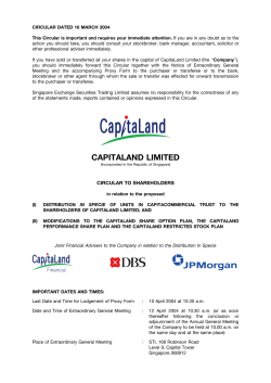 capitaland limited